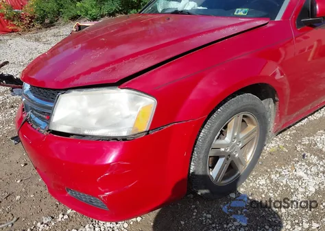 2012 Dodge Avenger Sxt из США, поврежденный, VIN 1C3CDZCB1CN260308